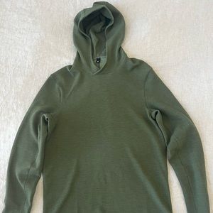 Mens Lululemon Shift Stitch Hoodie; sz Small